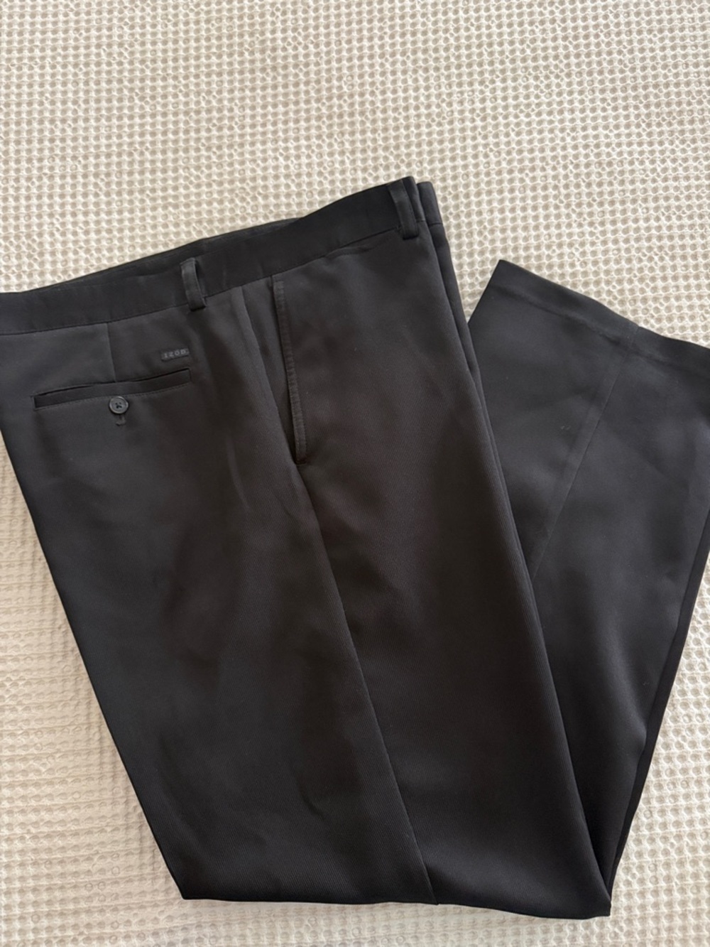 Men's Black Izod Dress Pants